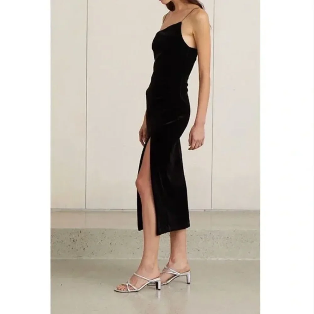 Bec & Bridge Dominique Asymmetrical dress Size 2 Black - Picture 3 of 6